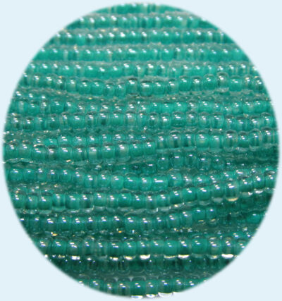 3787, Lustre Lined Green Teal