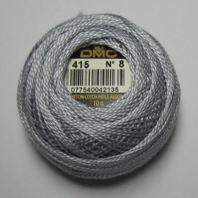 Perle 8 LIGHT GREY 10 grams  -  80 meters