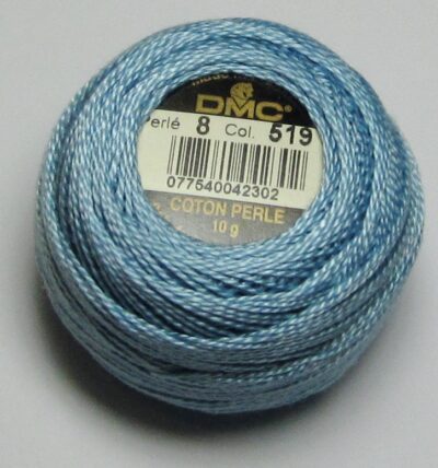Perle 8 LIGHT BLUE 10 grams  -  80 meters