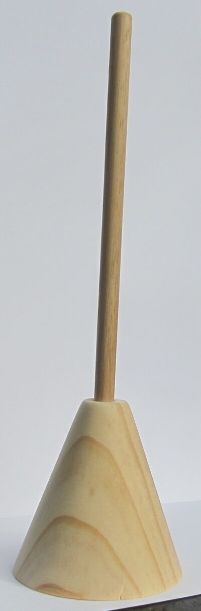 #06 MEDIUM CONE, STAINED