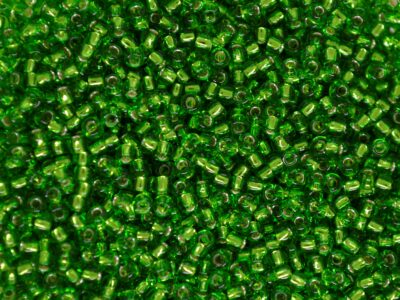 JP9 0027 Xmas Green Silver Lined, 100gms