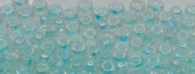 JP9 0812B Pale Green AB, Clear/Colour Lined, 100gms