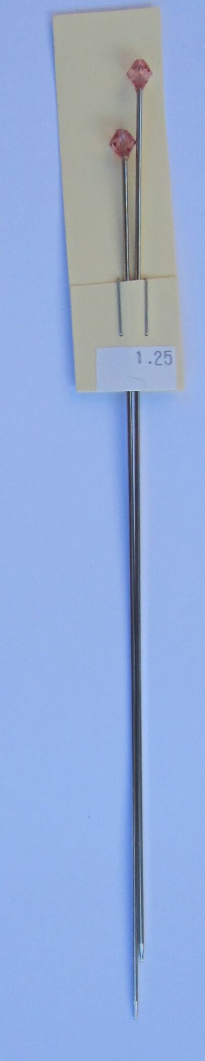 Knitting Needles 1.25mm Steel 20mm long $5.50