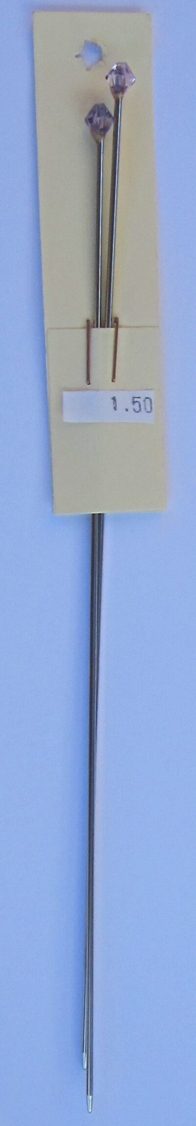 Knitting Needles 1.50mm Steel 20mm long $5.50