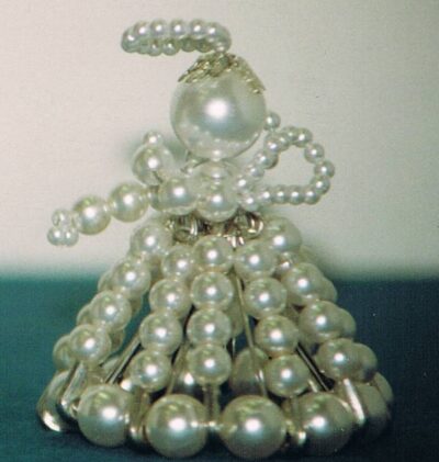 0022 Large Safety Pin Angel