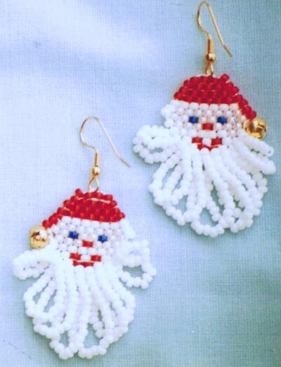 0204 Santa Earrings