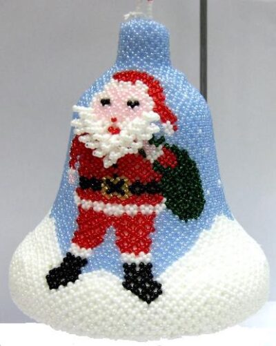 1006 - 16cm Santa Clause Bell
