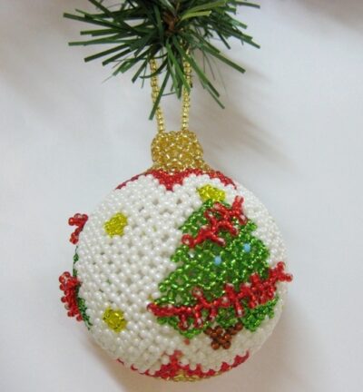 HHRM1107 60MM BALL -Tree with Tinsel