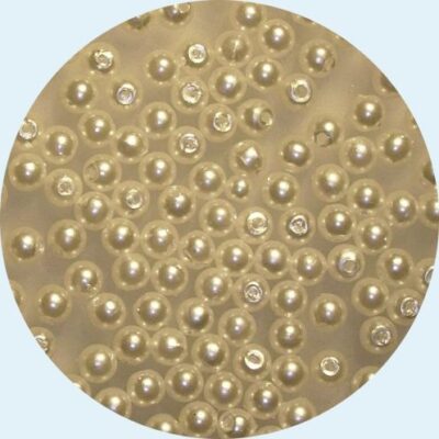 Acrylic Round Pearl 8mm White 100grams 400 pieces