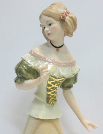 Deborah, Porcelain Half Doll.