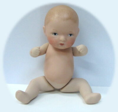 Petite Baby, 4 inch Porcelain Doll.