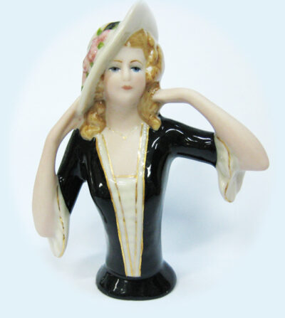 Susannah, Porcelain Half Doll.
