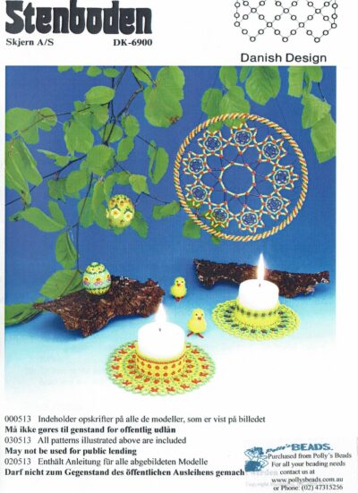 0513  Chicken,  2 x Candle Stick Frame,2 x 48mm Eggs