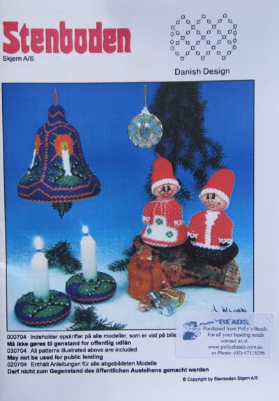 0704  16cm Bell, 40mm Ball, Candle Stick, Elf Man 11cm, Elf Wife, Candle Stick