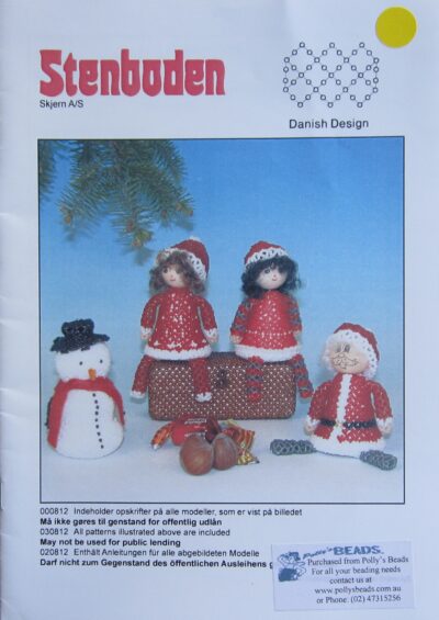 0812 Snowman, 2 x Elf Girls, Chest, Elf Man