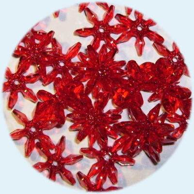 Transparent Raspberry 250grams
