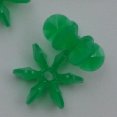 Transparent Xmas Green 75 pieces