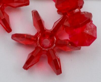 Transparent Raspberry 30pieces