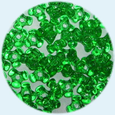 Transparent Xmas Green 120pieces DISCONTINUED