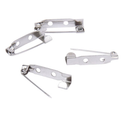 33MM BROOCH PIN SILVER