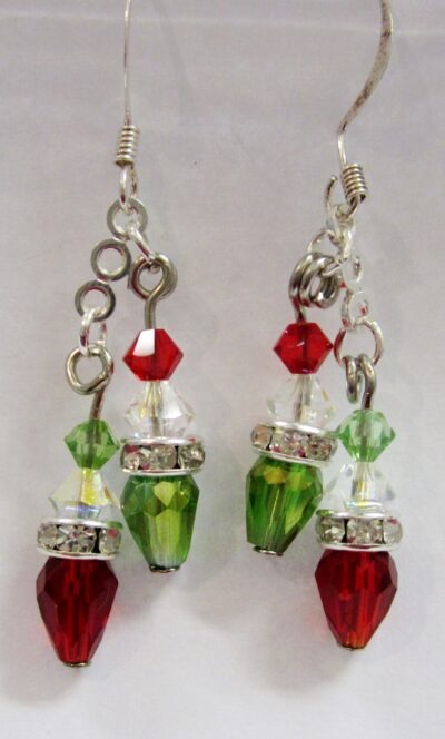 22 Christmas lights, Green and Red