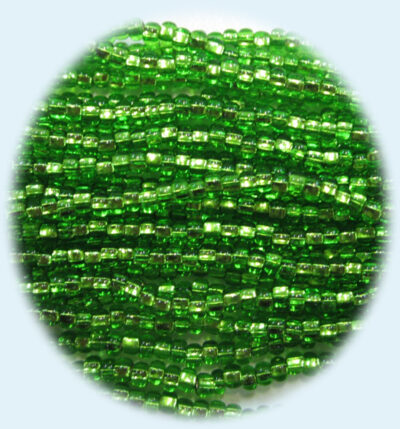 482, Light Green Silver Lined
