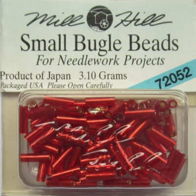 Bugle Bead-72013-Red Red