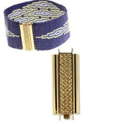 Tube Clasp CROSSHATCH for Delicas - Image 3