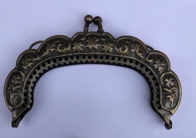 PURSE FRAME 8CM ANTIQUE GOLD