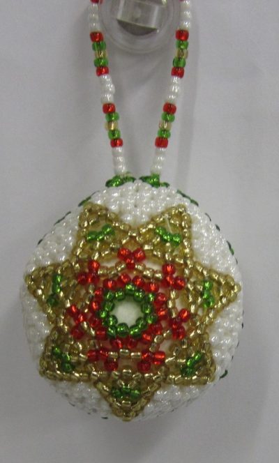 BALL, PB0087 SEVEN POINTED STAR BALL