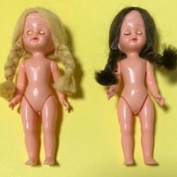 9cm Plastic Doll - Stenboden - $6.00